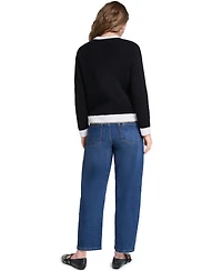 Karl Lagerfeld Paris Women's Four-Pocket Cardigan