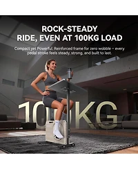 Harison Exercise Bike with Desktop,Indoor Exercise Bike for Home(Hrm-B15W)