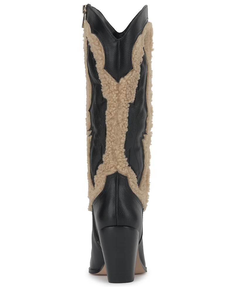 Jessica Simpson Women's Raevini Tall Western Cowboy Boots