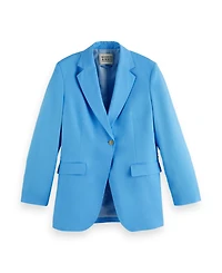 Scotch & Soda Women's Boyfriend Linen Blend Blazer