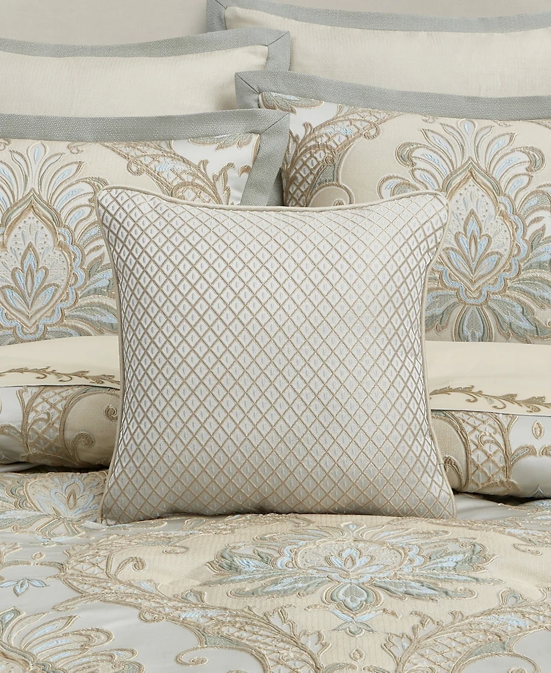 J Queen New York Rita Square Decorative Pillow, 18" x 18"