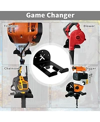 Xdovet Trimmer Rack Wall Mount Weed Eater Hanger Tool Organizer Hooks