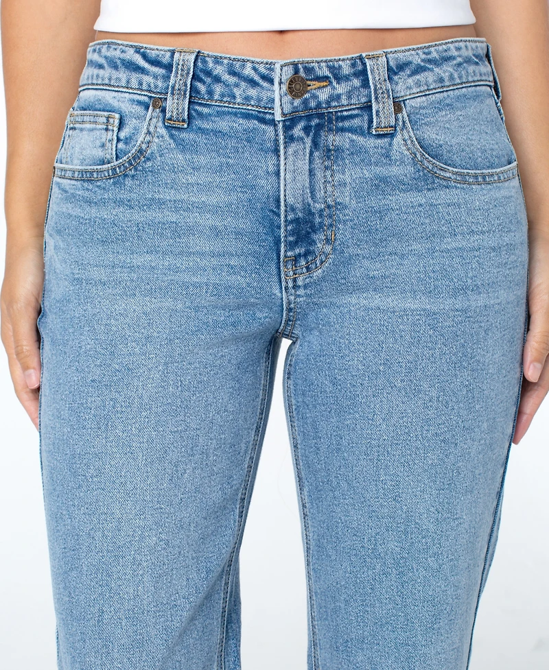 Celebrity Pink Juniors' Relaxed Low-Rise Bootcut Jeans