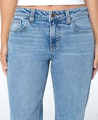Celebrity Pink Juniors' Relaxed Low-Rise Bootcut Jeans