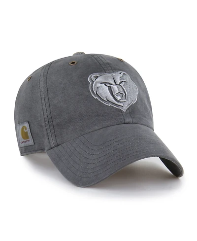 Carhartt x '47 Men's Charcoal Memphis Grizzlies Clean Up Adjustable Hat