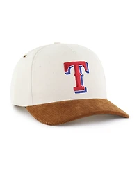 Carhartt x '47 Men's Natural/Brown Texas Rangers Undyed Relaxed Hitch Adjustable Hat