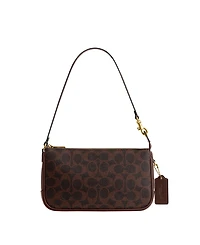 Coach Plaza Small Signature Canvas Shoulder Bag