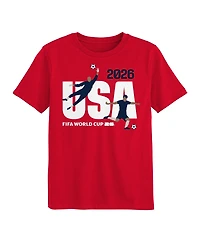 Outerstuff Preschool Red Usa Fifa World Cup 2026 Graphic T-Shirt