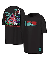 Outerstuff Men's Black Fifa World Cup 2026 Monterrey Big City Poster T-Shirt