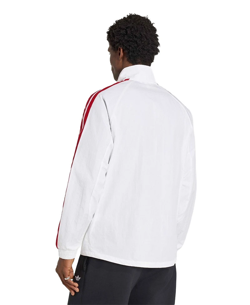 Adidas Men's White Peru National Team 2026 Home Full-Zip Game Day Anthem Jacket