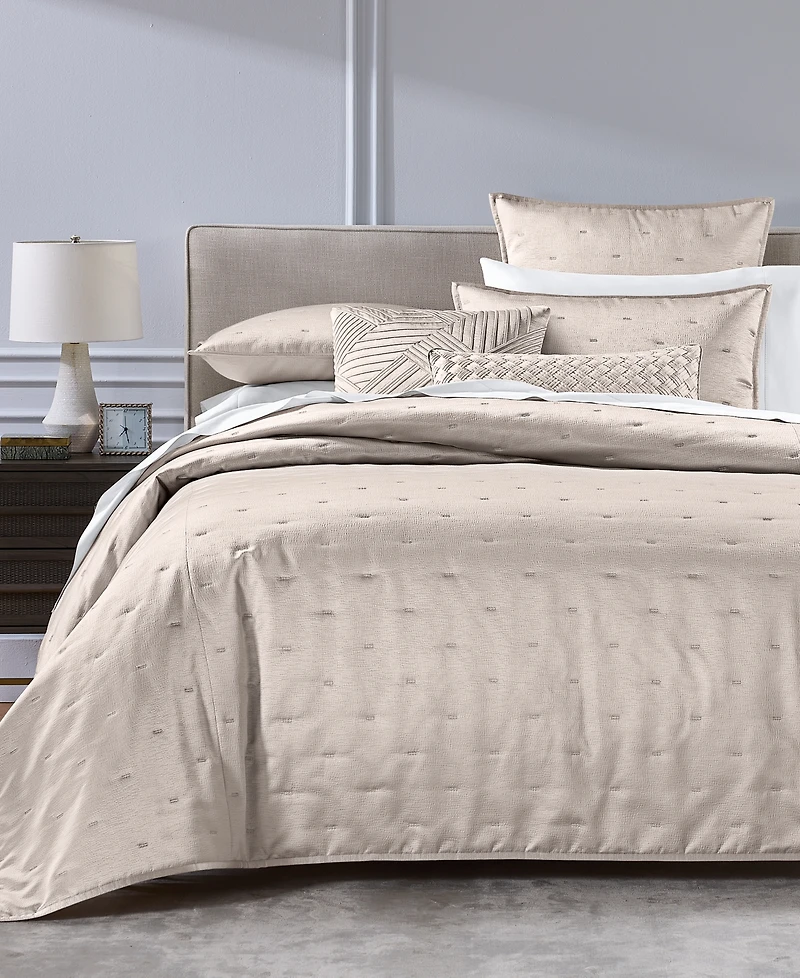 Hotel Collection Glint Quilted 2-Pc. European Sham Set, Exclusively at Macy's