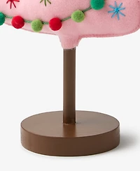 Holiday Lane Whimsy Pink Tree with Ornaments Decor, Macy's Exclusive