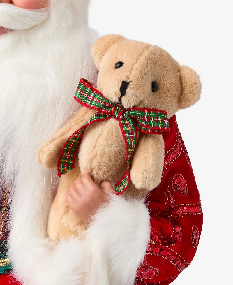 Holiday Lane Heritage Sitting Santa, Macy's Exclusive
