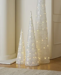 Holiday Lane Opulence 36'' Tree with Led Light Decor, Macy's Exclusive