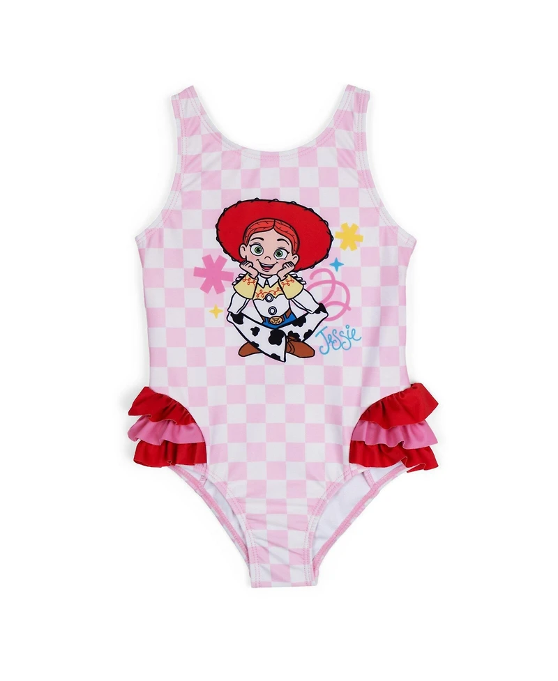 Disney Girls Toy Story Upf 50+ One Piece Bathing Suit