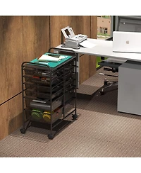 Xdovet Utility Cart Rolling Craft Organizer Drawers
