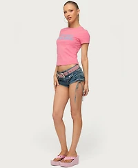 Edikted Women's Blonde Moment T Shirt