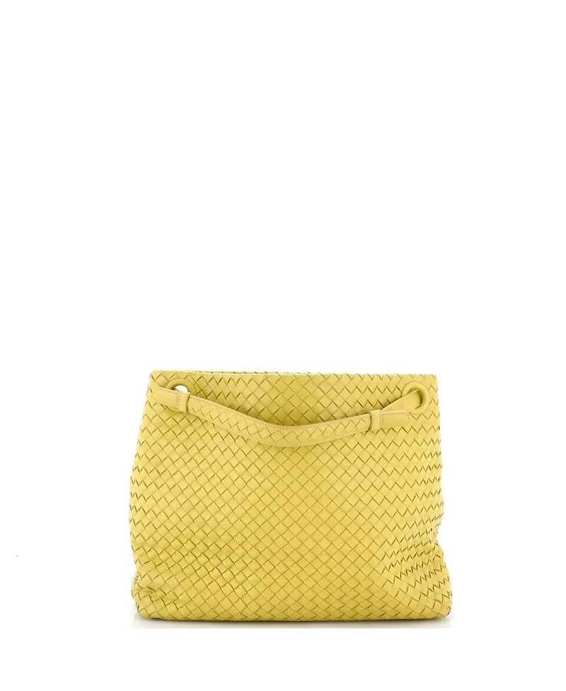 Pre-Owned Bottega Veneta Medium Garda Bag Intrecciato Nappa