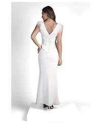 Coast Women's V-Neck Satin Maxi Dress