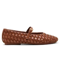 Anne Klein Women's Connie Woven Mary Jane Ballet Flats