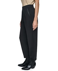 Dkny Women's Cuffed Capri Soho Ponte Pants