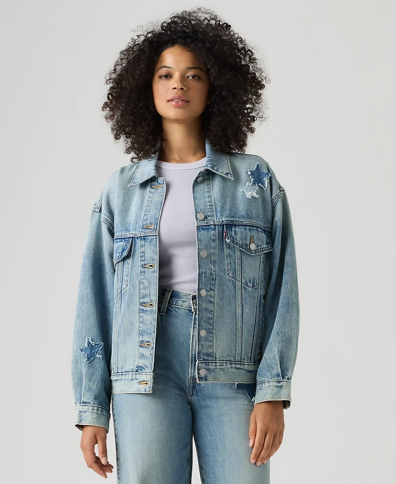 Levi's Women's Macy's 100th Parade 90s Cotton Trucker Jacket, Exclusive