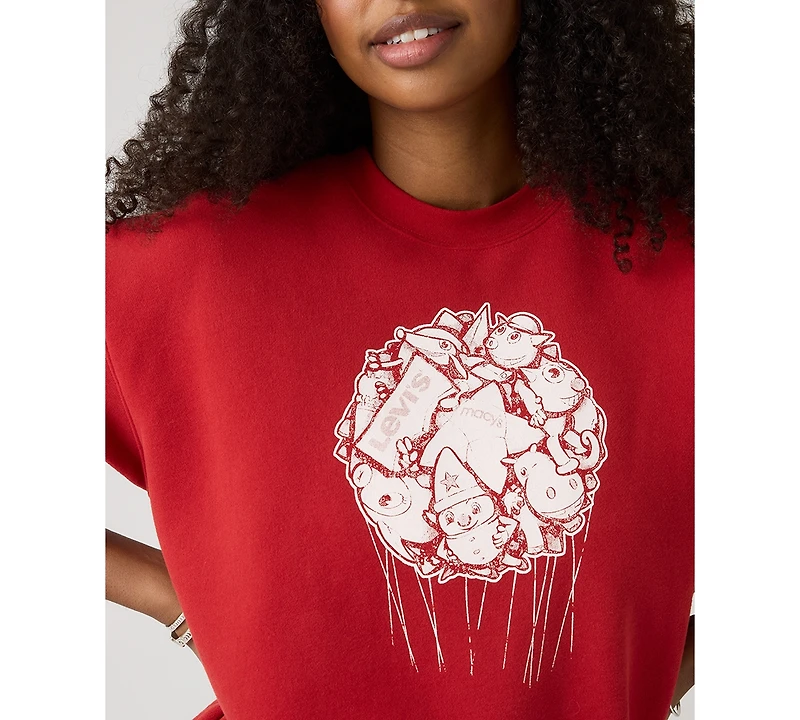Levi's Macy's 100th Parade Women's Everyday Crewneck Sweatshirt