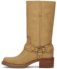 Frye and Co. Women's Miranda Harness Pull-On Mid Shaft Boots