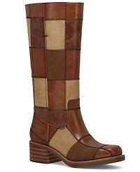 Frye and Co. Women's Miranda Patchwork In Pull-On Tall boots