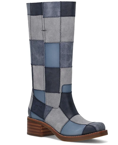 Frye and Co. Women's Miranda Patchwork Pull-On Tall boots