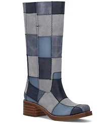 Frye and Co. Women's Miranda Patchwork Pull-On Tall boots