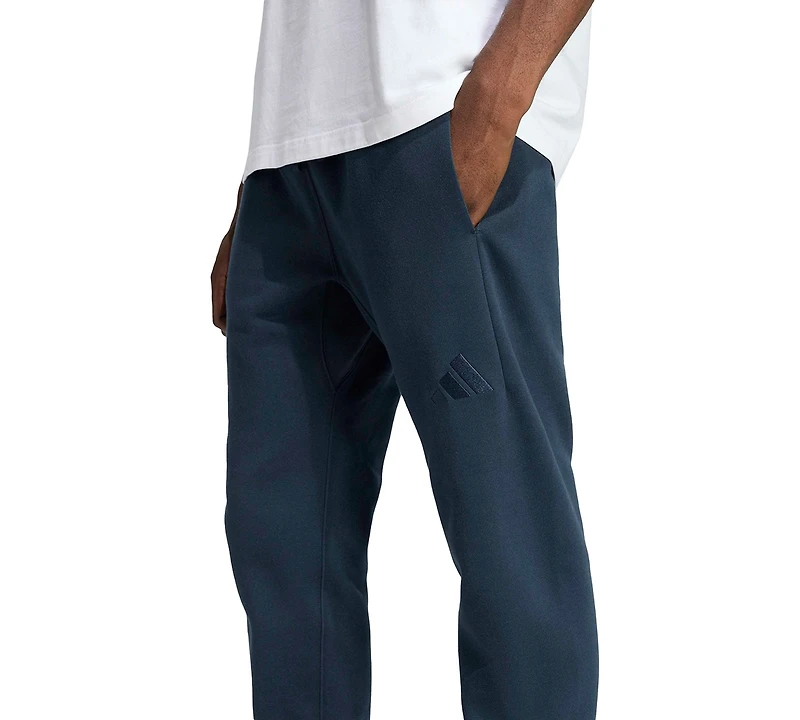 adidas Men's Season Fleece Regular-Fit Tapered Pants