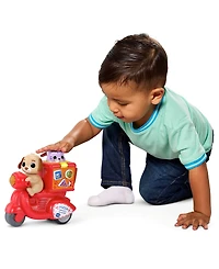 VTech Press & Roll Pizza Scooter Numbers, Shapes & Colors Learning Toy, Ages 12 Months+