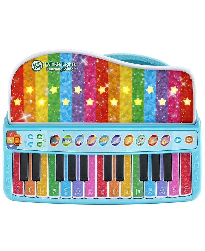 Leapfrog Twinkle Lights Learning Piano with 10 Instrument & Sound Options, Ages 2+