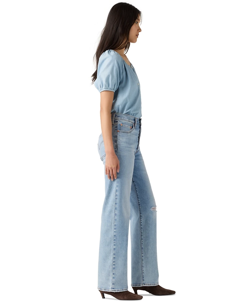 Levi's Women's Ribcage High-Rise Straight-Leg Jeans