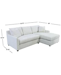 Harlan 2-Piece Chaise Sofa, Macy's Exclusive