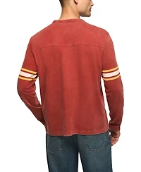 Lucky Brand Men's Long-Sleeve Football Crewneck T-Shirt