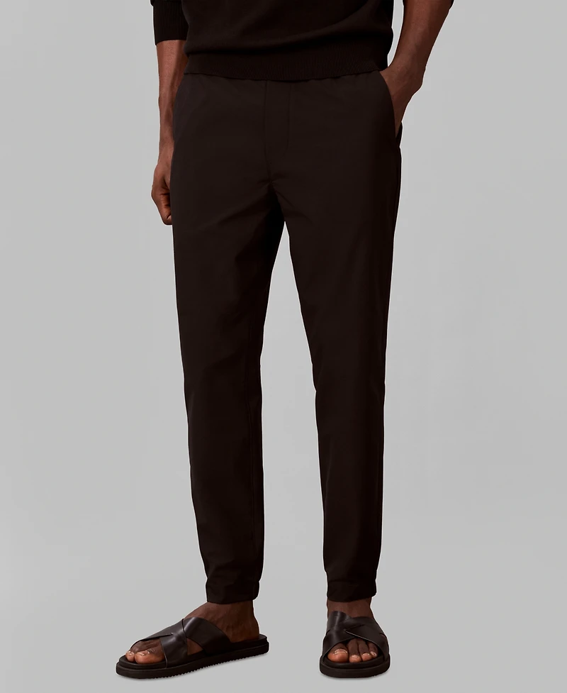 Calvin Klein Men's Tech Mid-Rise Slim-Fit Pants