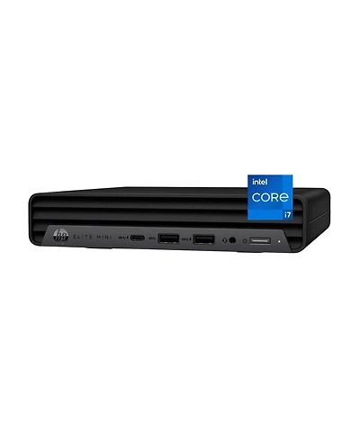 Hp Elite Mini 800 Mff Desktop Intel Core i7 16GB Ram Intel Uhd Graphics 256GB Ssd Storage Windows 11 Enterprise