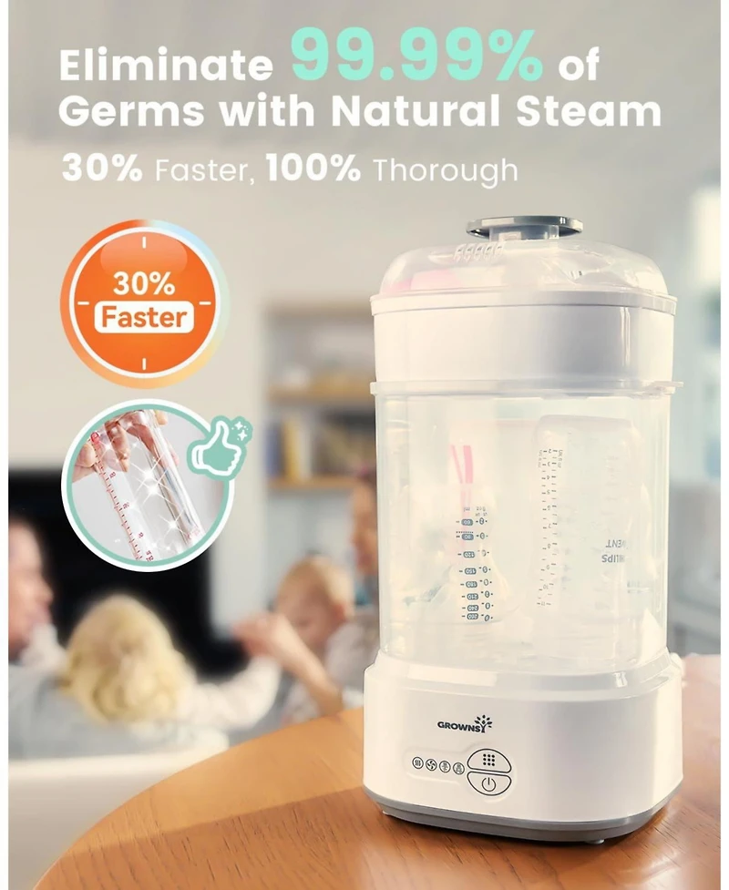 Grownsy Baby Bottle Sterilizer and Dryer