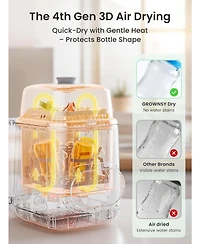 Grownsy Baby EaseClean Bottle Washer Pro