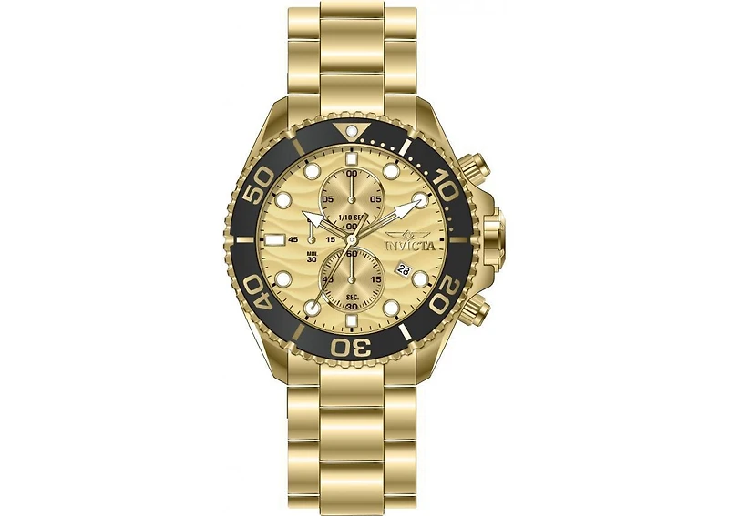 Invicta Men's 50225 Pro Diver Quartz Gold