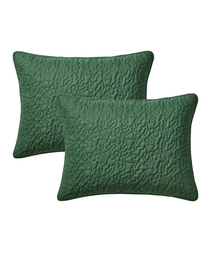 Seventh Studio Holly Pinsonic Quilted 2-Piece Quilt Set, Twin