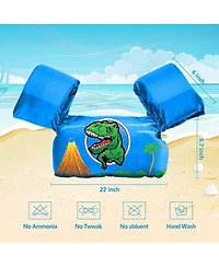 Aofar Kids Swim Vest Float Jacket with Bag for Pool Beach