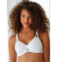Lascana Women's 2 Pack Sheer Accent T-Shirt Bras