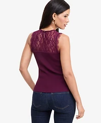 I.n.c. International Concepts Women's Sleeveless Lace Sweater, Macy's Exclusive