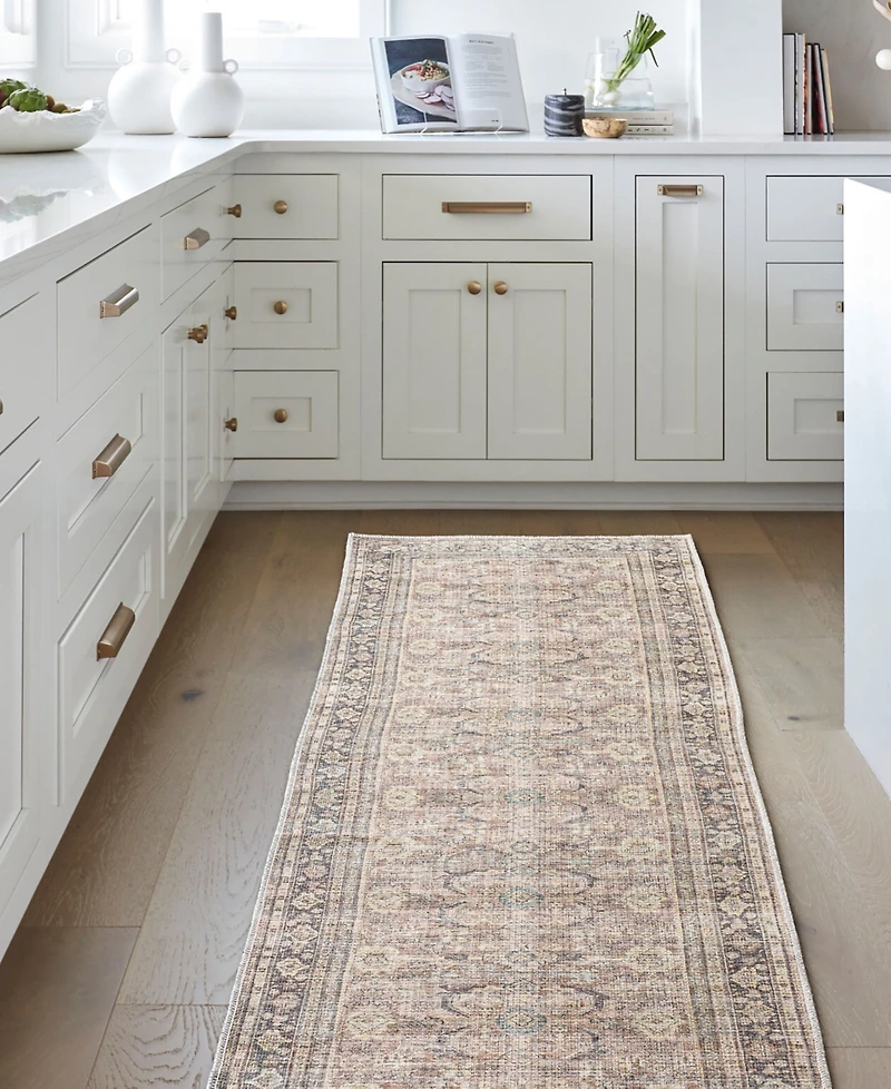 Becki Owens x Livabliss Darling Machine Washable 2'7" x 7'3" Runner Area Rug
