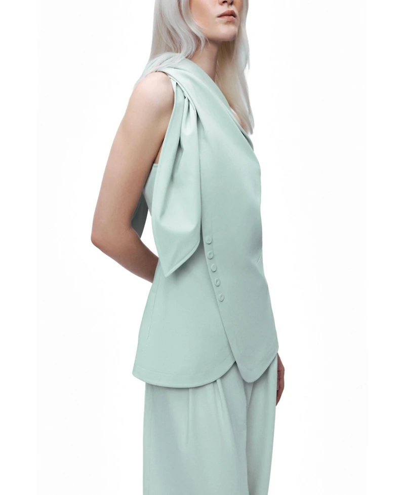 Nocturne Women's Shoulder-Tie Blouse
