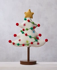 Holiday Lane Whimsy White Tree with Ornaments Decor, Macy's Exclusive
