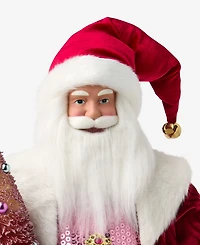 Holiday Lane Whimsy Standing Santa with Tree and Gifts, Macy's Exclusive
